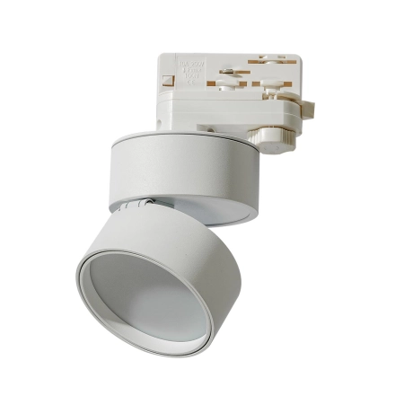 Biały reflektor LED 4000K do szyny 3-fazowej AZ4544 z serii MONA