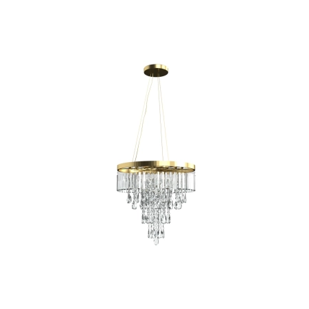 Elegancka, kryształowa lampa wisząca do salonu AZ4905 z serii KALABRIA