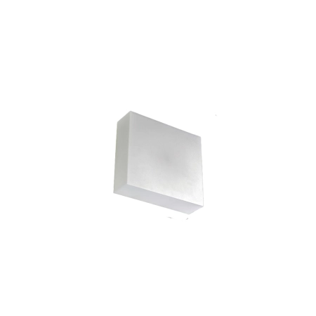 Biały, matowy kinkiet elewacyjny LED na taras AZ5236 z serii ZARIA