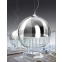 Elegancka lampa wisząca ze szklanym kloszem kulką chrom AZ0731 – SILVER BALL 18 - 2
