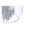 Lampa wisząca/plafon z transparentnym szklanym kloszem AZ1000 z serii Rego 50cm - 2