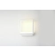 Biały minimalistyczny kinkiet LED nad łóżko AZ3142 z serii OPERA - wizualizacja