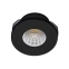 Czarne oczko podtynkowe wpustowe LED 4000K AZ3382 z serii FILL