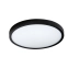 Czarny okrągły klasyczny plafon LED 3000K AZ4243 z serii MALTA