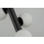 Stylowa czarna lampa wisząca z białymi kloszami AZ4424 z serii CORTEGA - 3