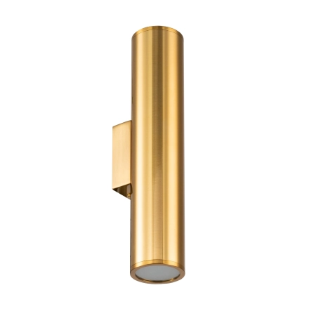Kinkiet długi dwukierunkowy złota tuba E27 LEDEA 50401229 z serii AUSTIN