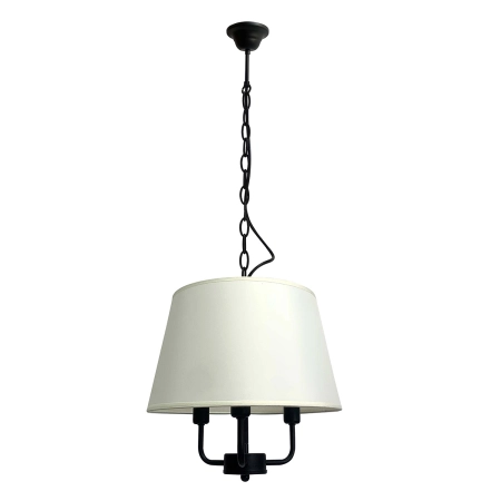Lampa wisząca z szerokim abażurem na łańcuchu 31-01351 z serii PASTERI