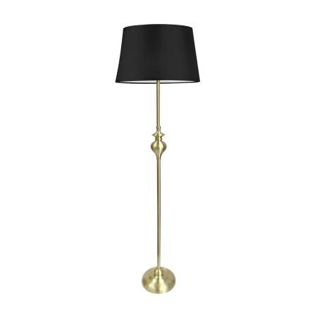 Lampa stojąca w stylu glamour, z abażurem 51-09258 z serii PRIMA