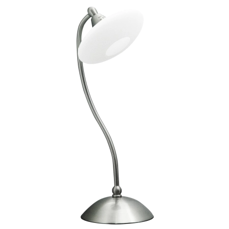 Modernistyczna lampka stołowa z mlecznym kloszem 41-06045 z serii ELISA