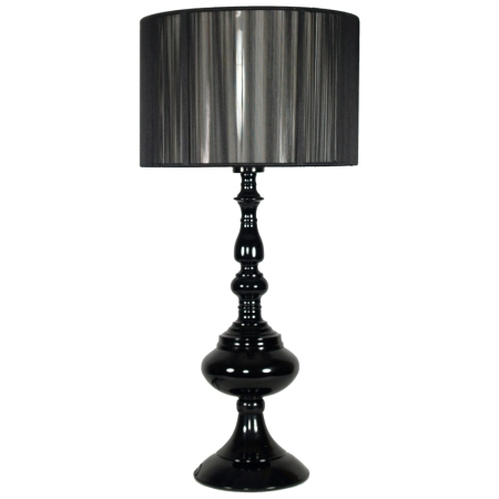 Elegancka lampka stołowa w stylu dark glamour 41-21338 z serii GILLENIA