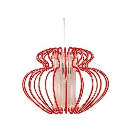 Designerska, kolorowa lampa wisząca do jadalni 31-36608 z serii IMPERIA