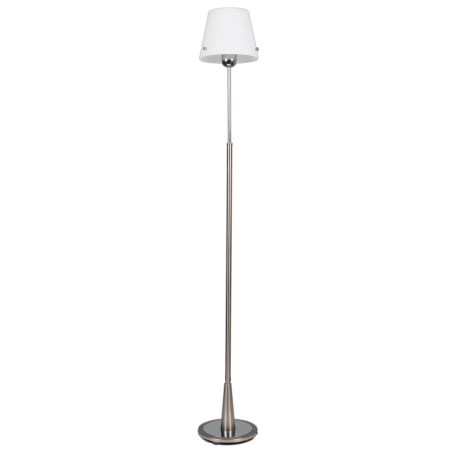 Wąska lampa stojąca na srebrnej nodze 51-57252 z serii TANGO
