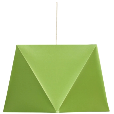 Abażurowa lampa wisząca w kolorze zielonym 31-03614 z serii HEXAGEN