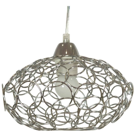 Industrialna lampa wisząca z drucianym kloszem 31-13408 z serii PINIA