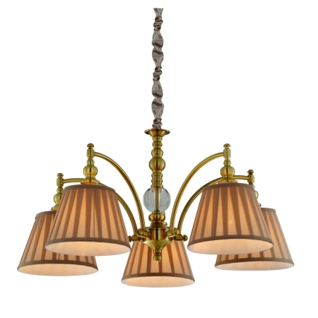 Dekoracyjna lampa wisząca z plisowanymi abażurami 35-13859 z serii AUSTIN