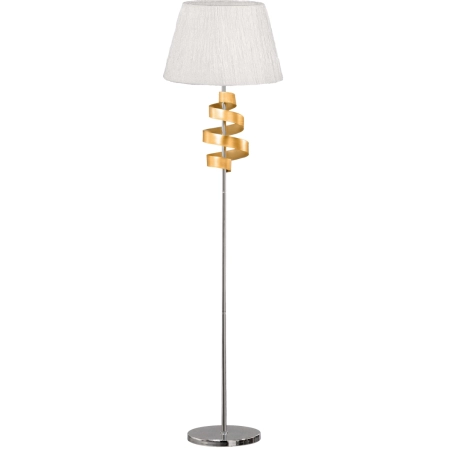 Abażurowa lampa podłogowa do eleganckiego salonu 51-23506 z serii DENIS