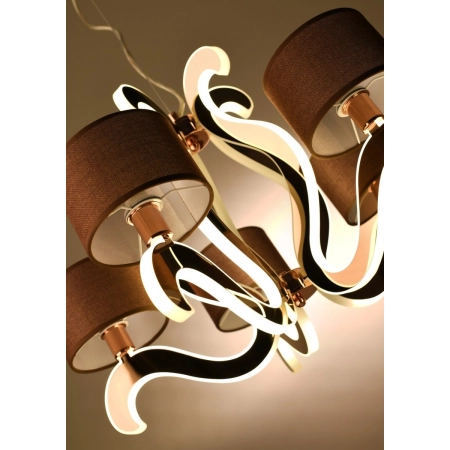 Żyrandol glamour światło LED w ramionach 35-33918 z serii AMBROSIA 2