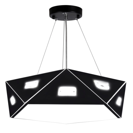 Designerska lampa wisząca z geometrycznym kloszem 31-59130 z serii NEMEZIS