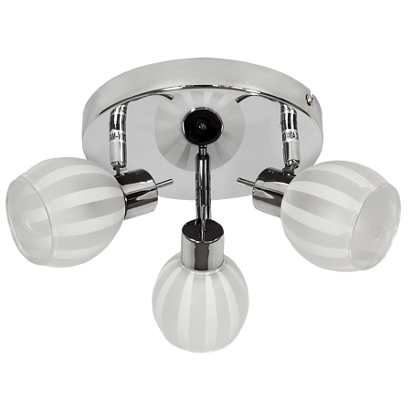 Minimalistyczna lampa z ruchomymi reflektorami 98-70081 z serii BARS