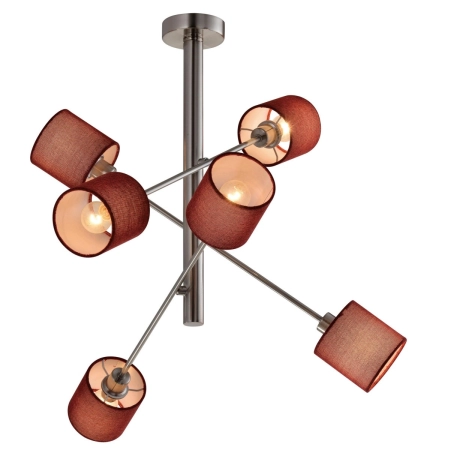 Lampa sufitowa z dwustronnymi, obrotowymi ramionami 36-70715 z serii SAX