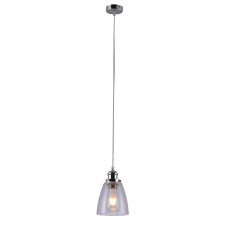 Minimalistyczna lampa wisząca ze stożkowym kloszem 31-70821 z serii VOICE