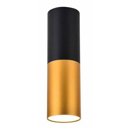 Długa, czarno-złota tuba punktowa, natynkowa 2282688 z serii TUBA