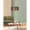 Lampa wisząca z szerokim abażurem do salonu LEDEA 50103218 z serii KIOTO 2