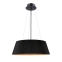 Czarna lampa wisząca z dekoracyjnym abażurem 31-24183 z serii UMBRIA