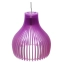 Lampa wisząca z ozdobnym, fioletowym kloszem 31-50314 z serii BUREN