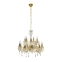 Elegancka, złota lampa wisząca do salonu 30-94608 z serii MARIA TERESA 3