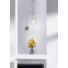 Minimalistyczny, satynowy reflektorek do sypialni 91-94776 z serii ARENA 2