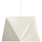 Lampa wisząca z perłowym, geometrycznym abażurem 31-03607 z serii HEXAGEN