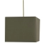 Lampa wisząca z brązowym, kwadratowym abażurem 31-06110 z serii BASIC