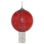 Dekoracyjna, czerwona lampa wisząca z kryształkami 31-26699 z serii ALLANI