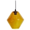 Lampa wisząca z żółtym, dekoracyjnym kloszem 31-36223-Z z serii BREMEN
