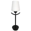 Dekoracyjna lampa stołowa z białym kloszem 41-38852 z serii LONDYN