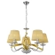 Elegancka lampa wisząca ze złotymi wstążkami 35-55064 z serii DIVA