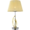 Srebrno-złota lampka stołowa do stylowego salonu 41-55071 z serii DIVA