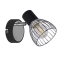 Klasyczny kinkiet reflektorek z drucianym kloszem 91-61515 z serii MODO 3
