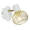 Biało-złoty reflektorek ścienny do stylowej kuchni 91-61799 z serii OSLO