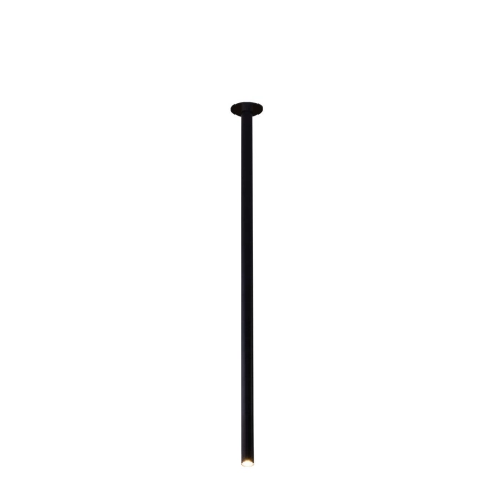Wpuszczana tuba punktowa - czarny mat 110cm DH 9103 z serii ALHA T