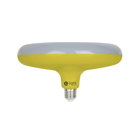 Żarówka UFO żółta z kablem w oplocie E27 15W EKO-LIGHT EKZA1559