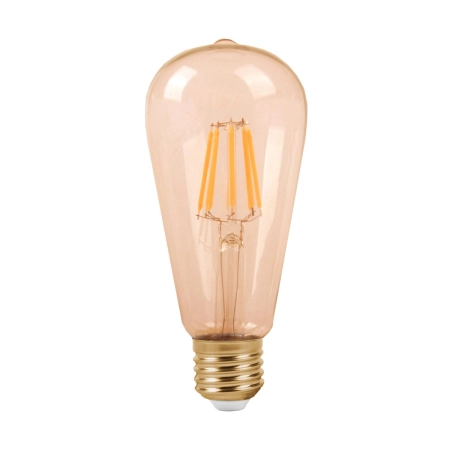 Żarówka filamentowa LED gwint E27 barwa ciepła 2700K 6W EKO-LIGHT ML548