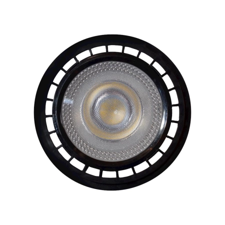 Żarówka LED AR111 czarna gwint GU10 barwa ciepła 12W EKO-LIGHT AR1190