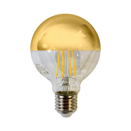 Żarówka filamentowa LED złota kula E27 5,5W ciepła EKO-LIGHT EKZF1428