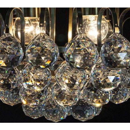 Elegancka lampa kryształowa 6773/4 21QG z serii MONACO 5