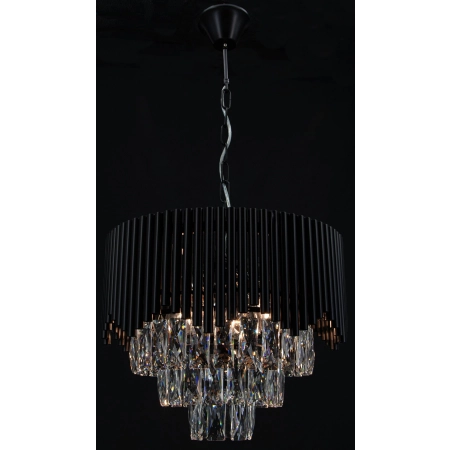 Elegancki, kryształowy żyrandol dark glamour 6269/4 BL z serii ARIZONA - 2