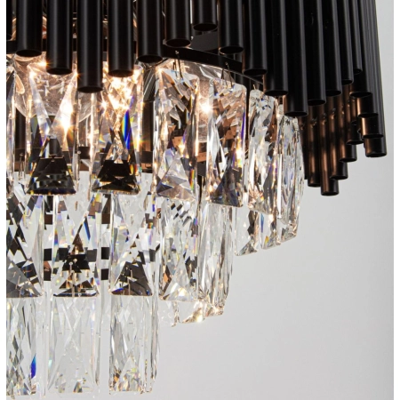 Elegancki, kryształowy żyrandol dark glamour 6269/4 BL z serii ARIZONA - 3