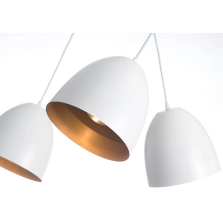 Elegancka lampa wisząca w kolorze białym 411/1 z serii LENOX - 3