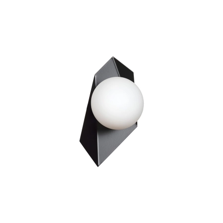 Elegancki czarno biały kinkiet do sypialni 636/K1 z serii DRIFTON